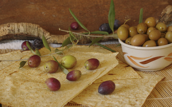Le olive in salamoia
